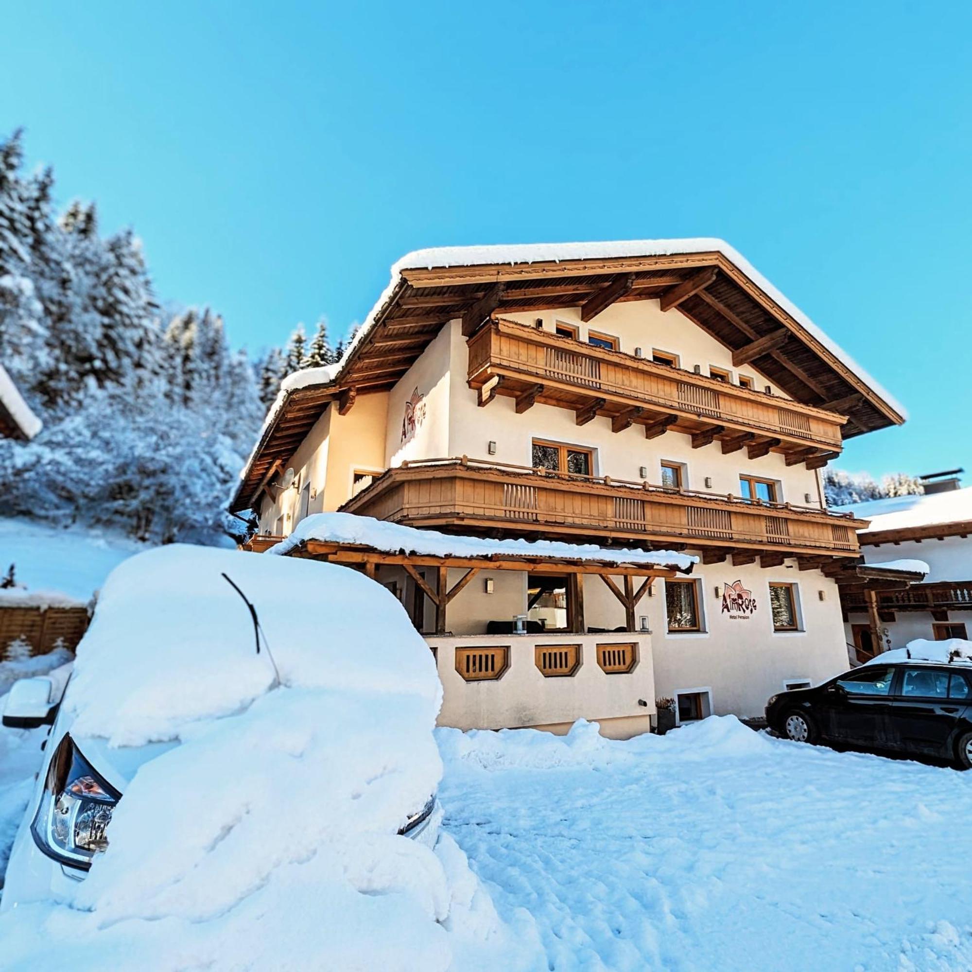 Alpenchalet Almrose Auffach Exterior foto