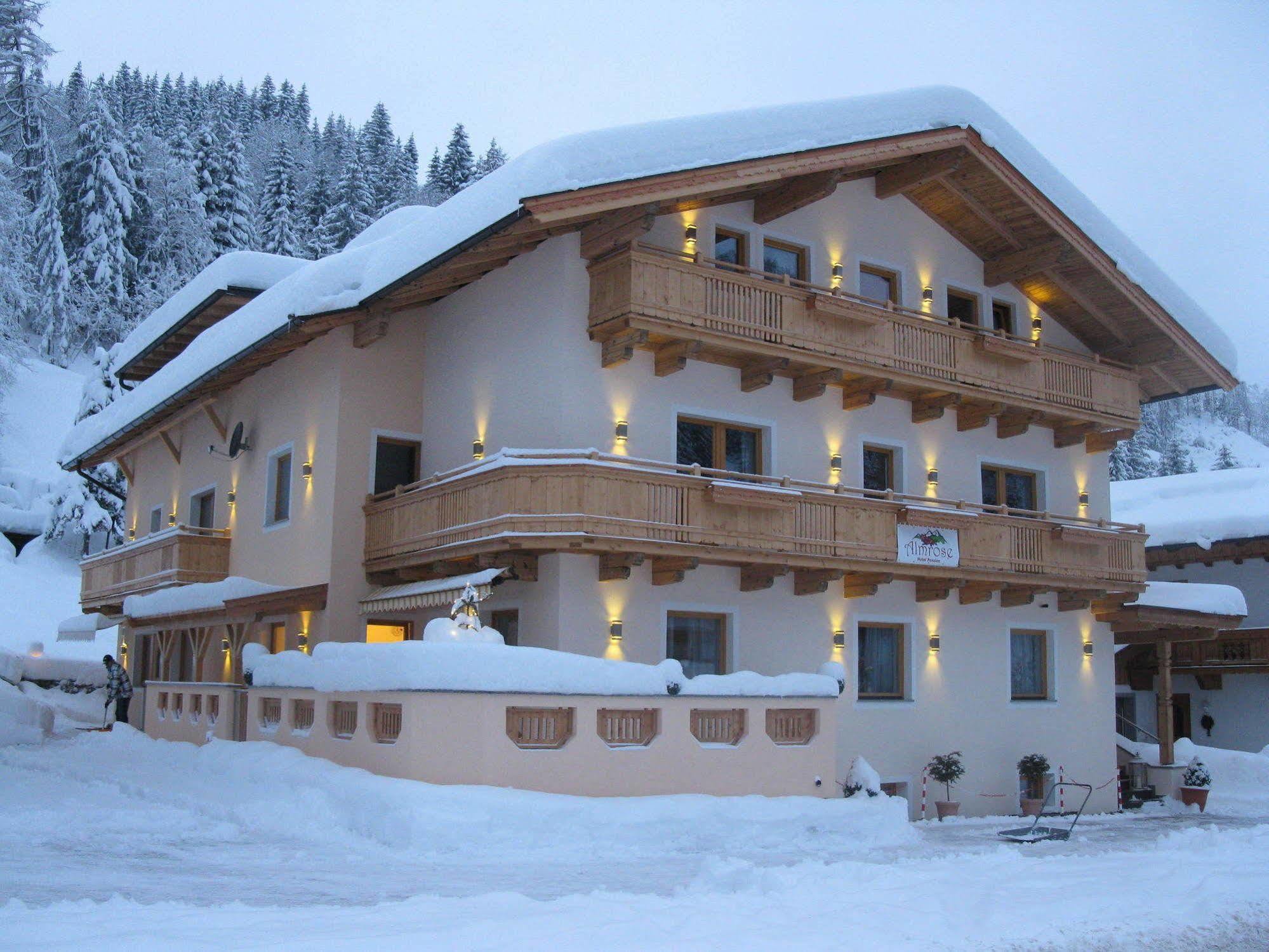 Alpenchalet Almrose Auffach Exterior foto