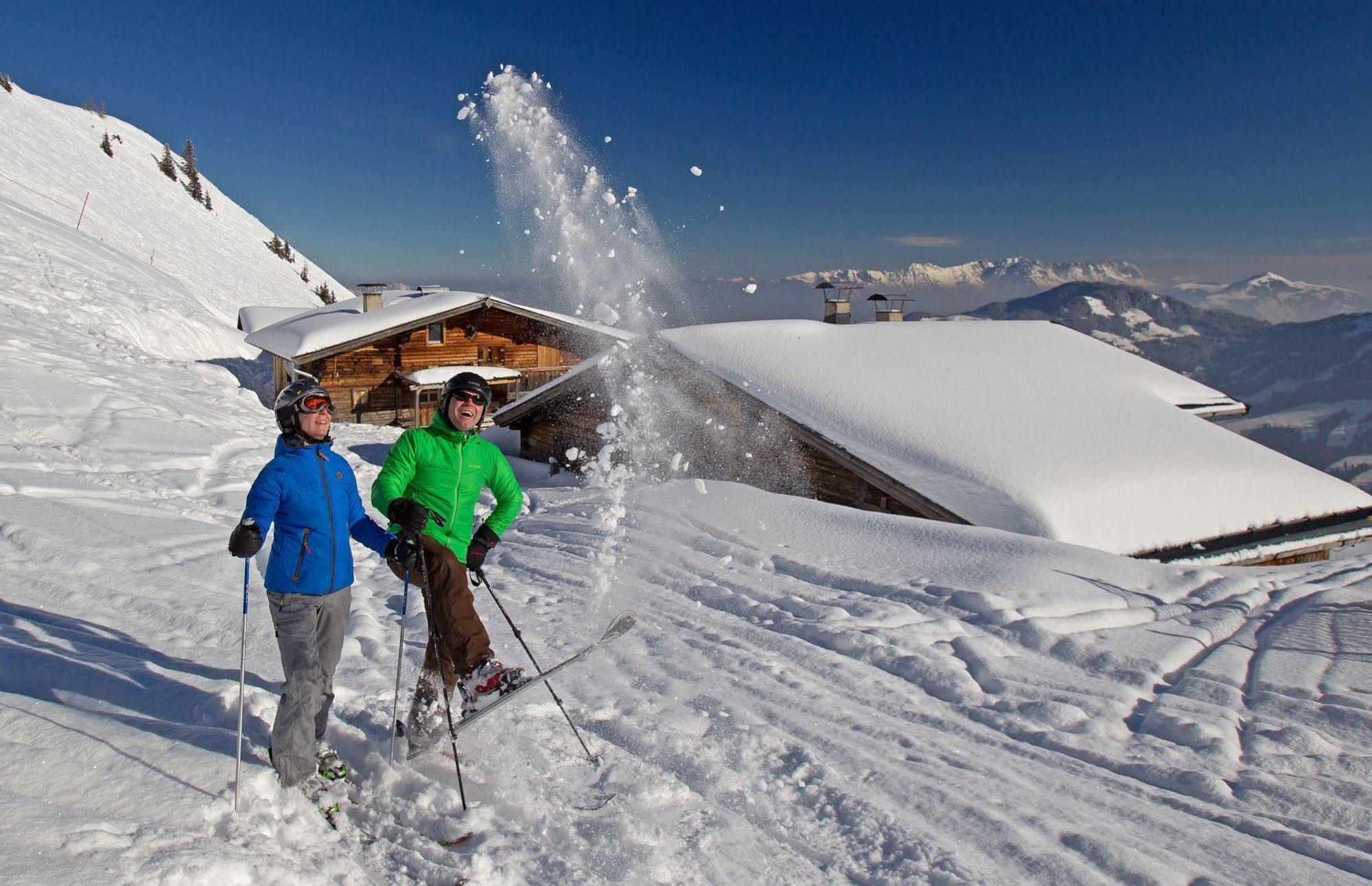 Alpenchalet Almrose Auffach Exterior foto